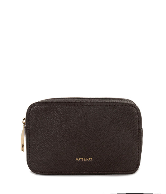 LARRA Vegan Belt Bag – Grain | Color: Fudge - variant::fudge
