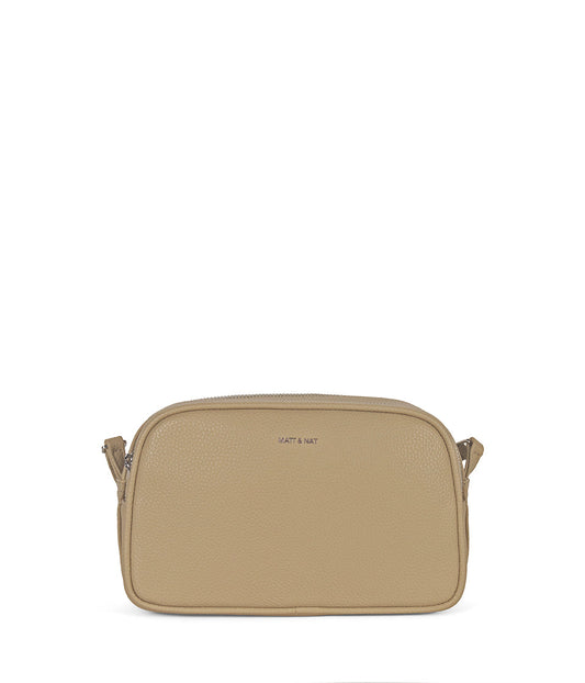 PAIR Vegan Crossbody Bag - Grain | Color: Almond - variant::almond