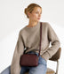 PAIR Vegan Crossbody Bag - Grain | Color: Fudge - variant::fudge
