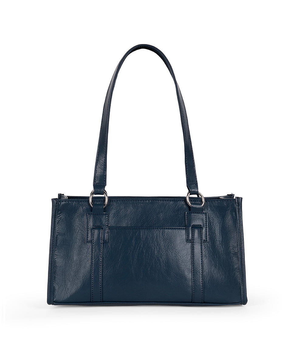 ZARIA Vegan Tote Satchel Bag - Theme | Color: Lunar - variant::lunar