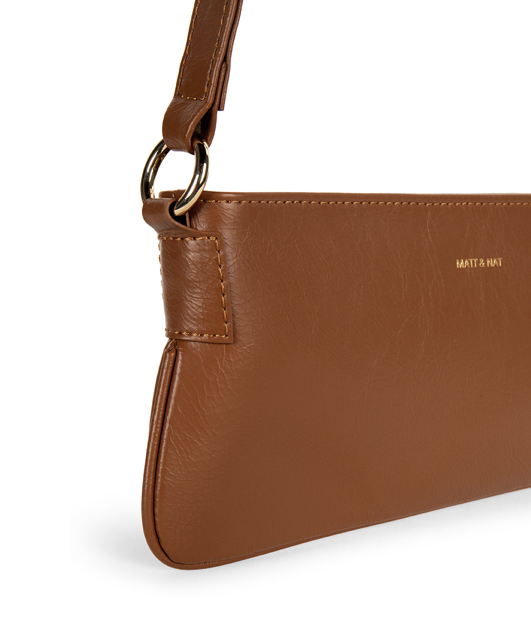 YVONNE Vegan Shoulder Bag – Theme | Color: Rust - variant::rust
