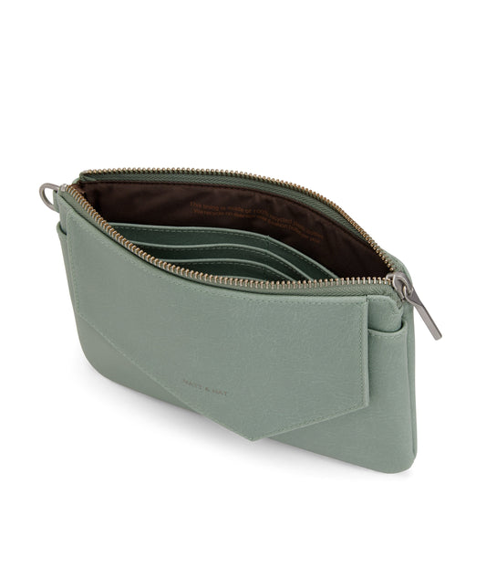 NIA Vegan Wristlet Wallet - Vintage | Color: Green - variant::jade