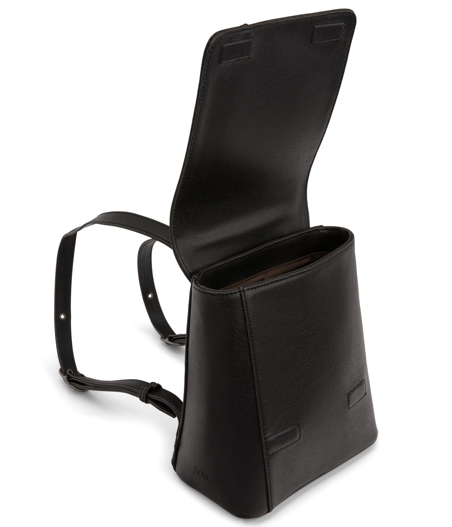 DEELY Vegan Mini Backpack - Vintage | Color: Black - variant::black