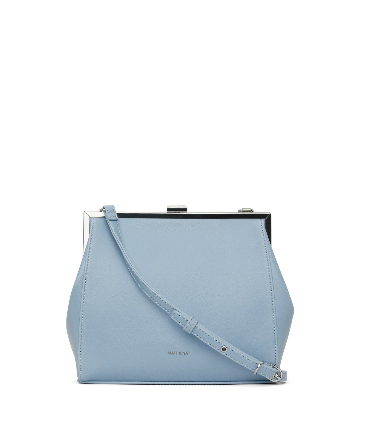 REIKA Vegan Frame Crossbody Bag - Vintage | Color: Blue - variant::breeze