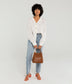 WILLASM Small Vegan Tote Bag - Vintage | Color: Blue - variant::breeze
