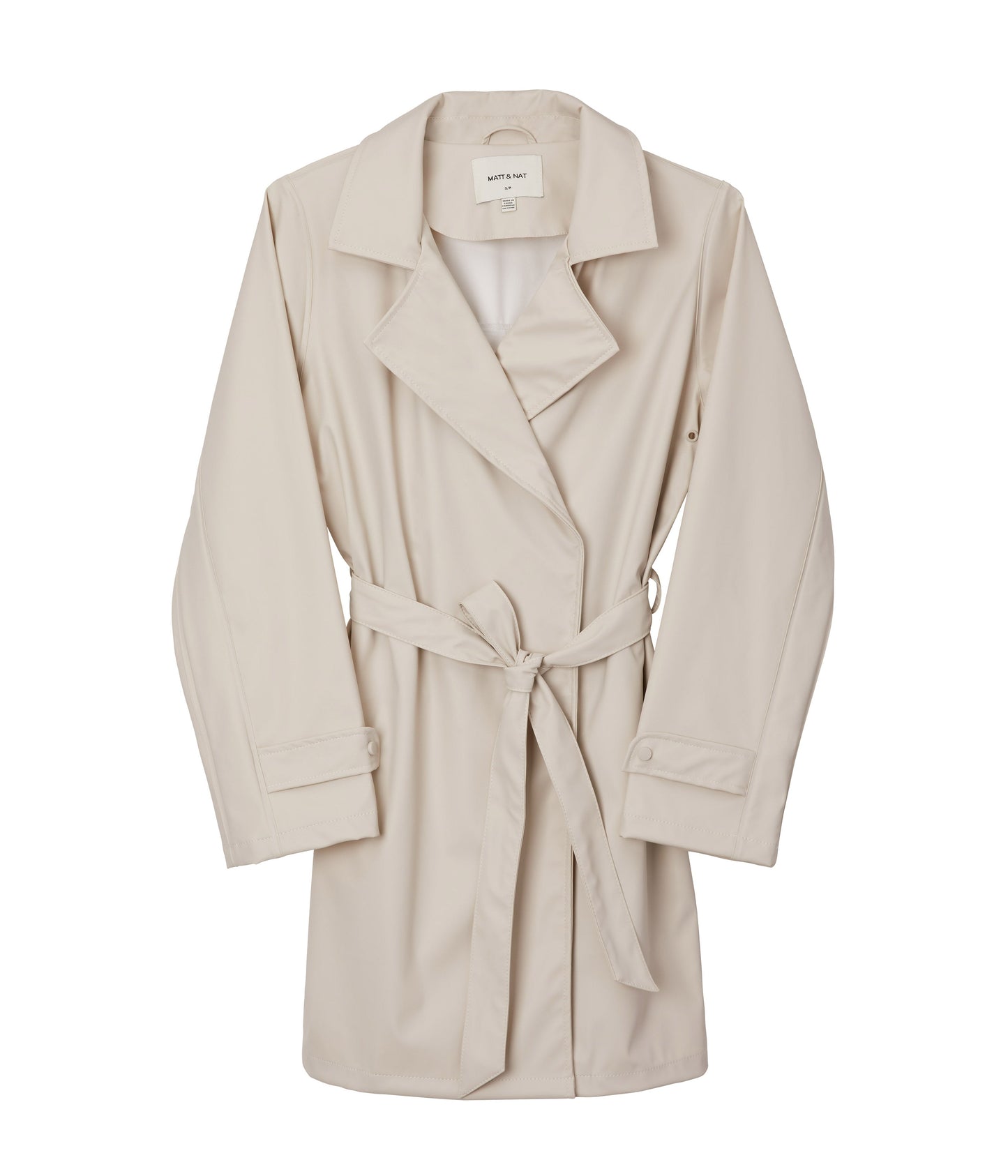 NORA Women’s Waterproof Trench Coat | Color: White - variant::nude