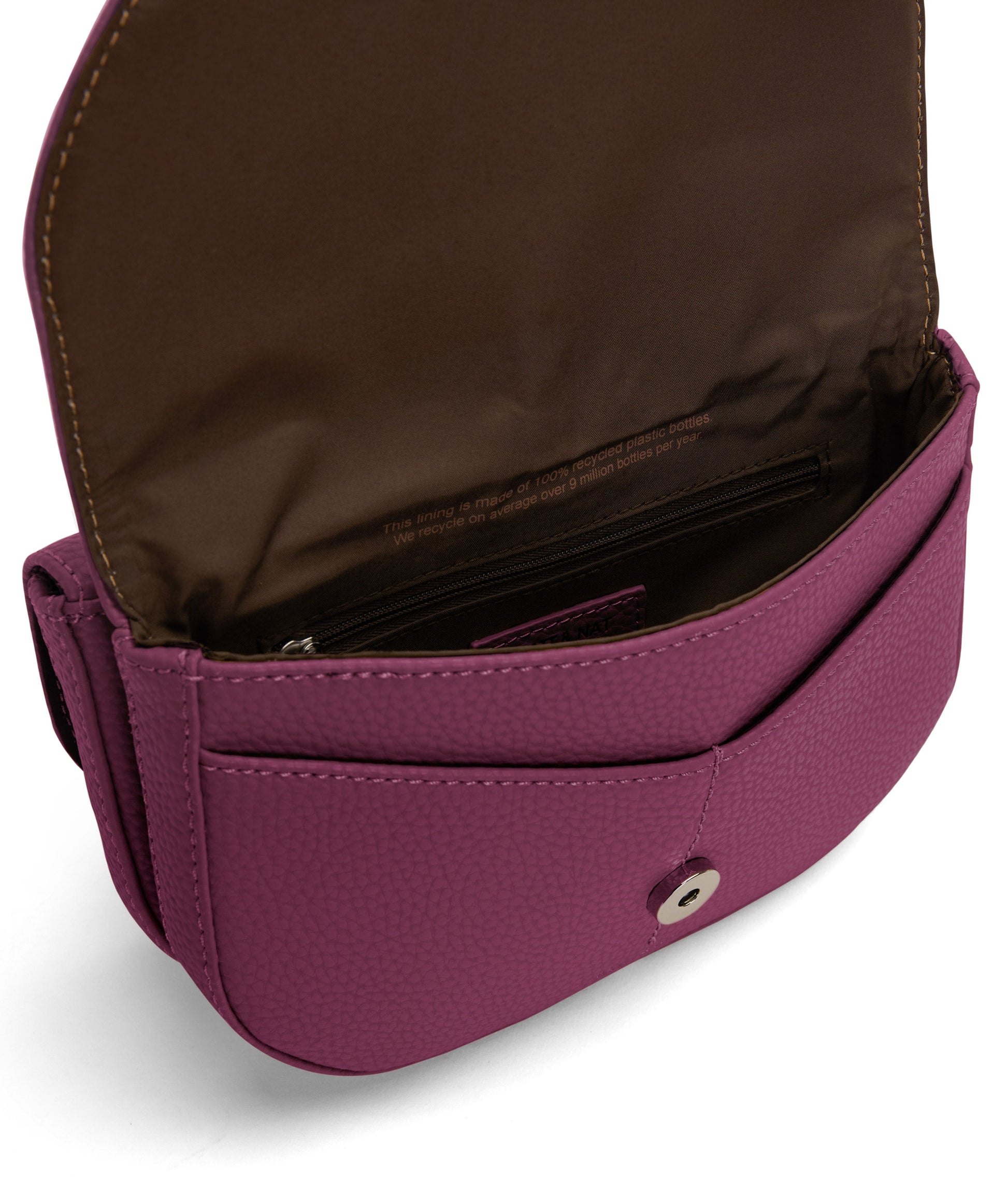 BUDA Vegan Crossbody Bag - Purity | Color: Pink - variant::tarte