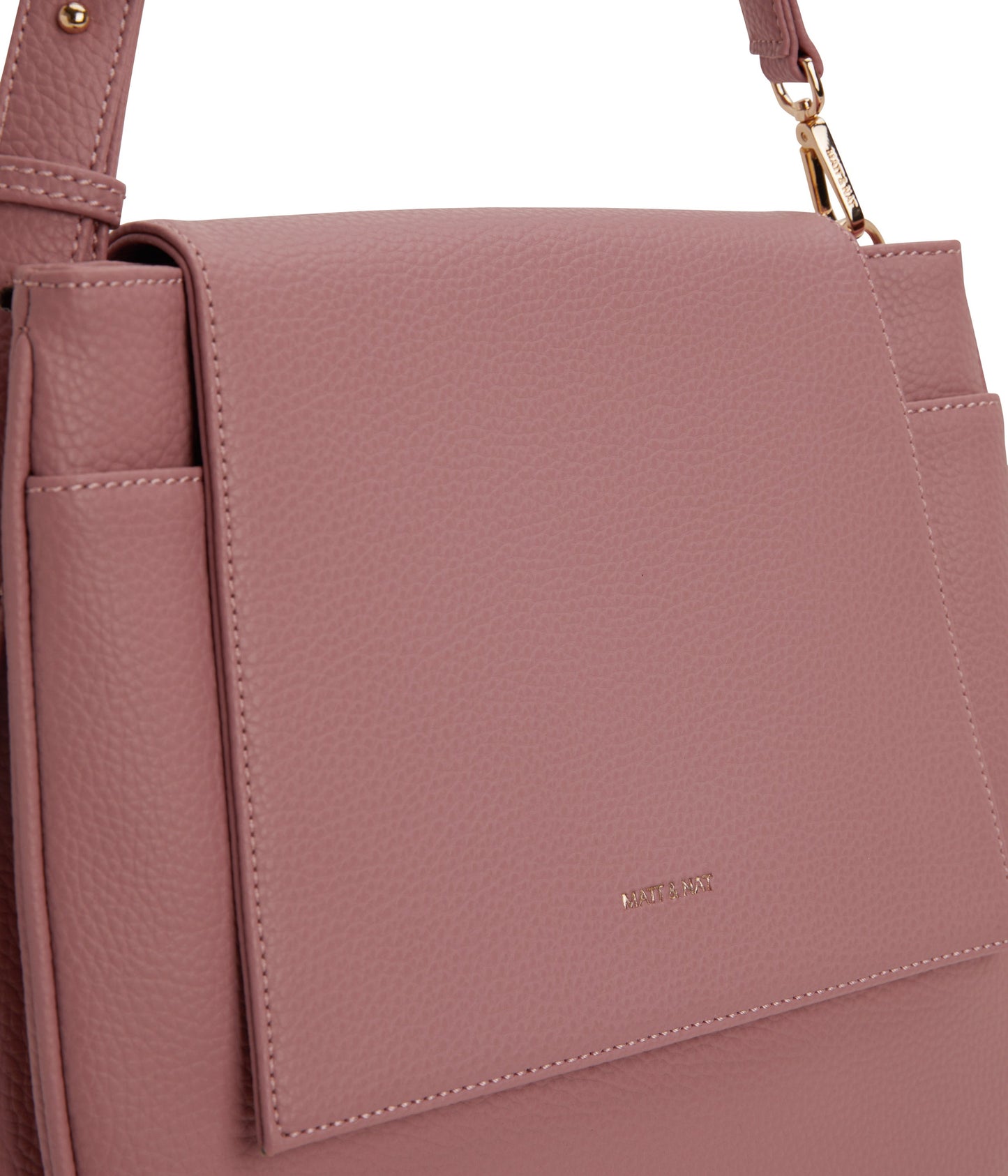 MATCH Vegan Shoulder Bag - Purity | Color: Pink - variant::rose