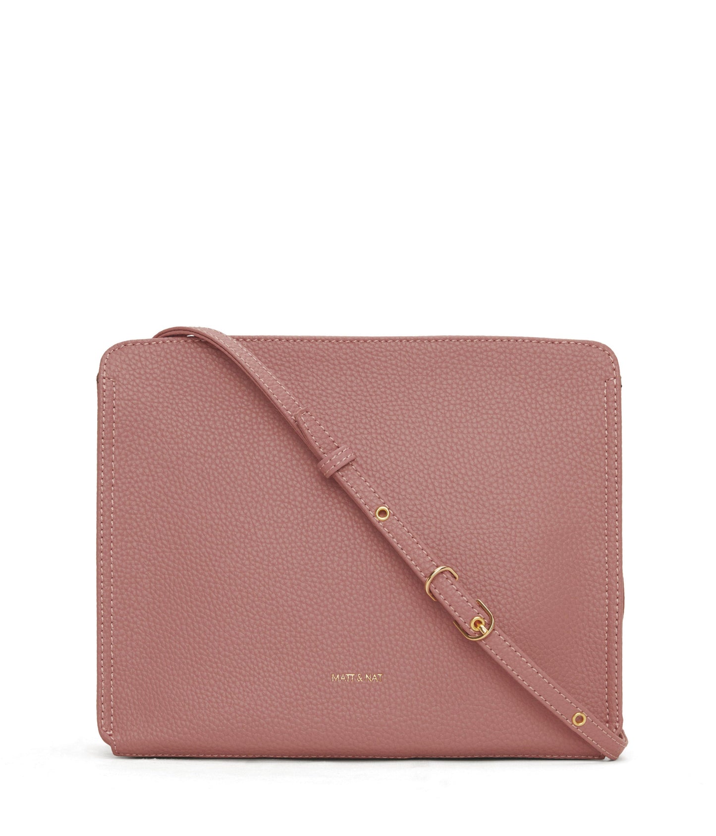 MUE Vegan Crossbody Bag - Purity | Color: Pink - variant::rose