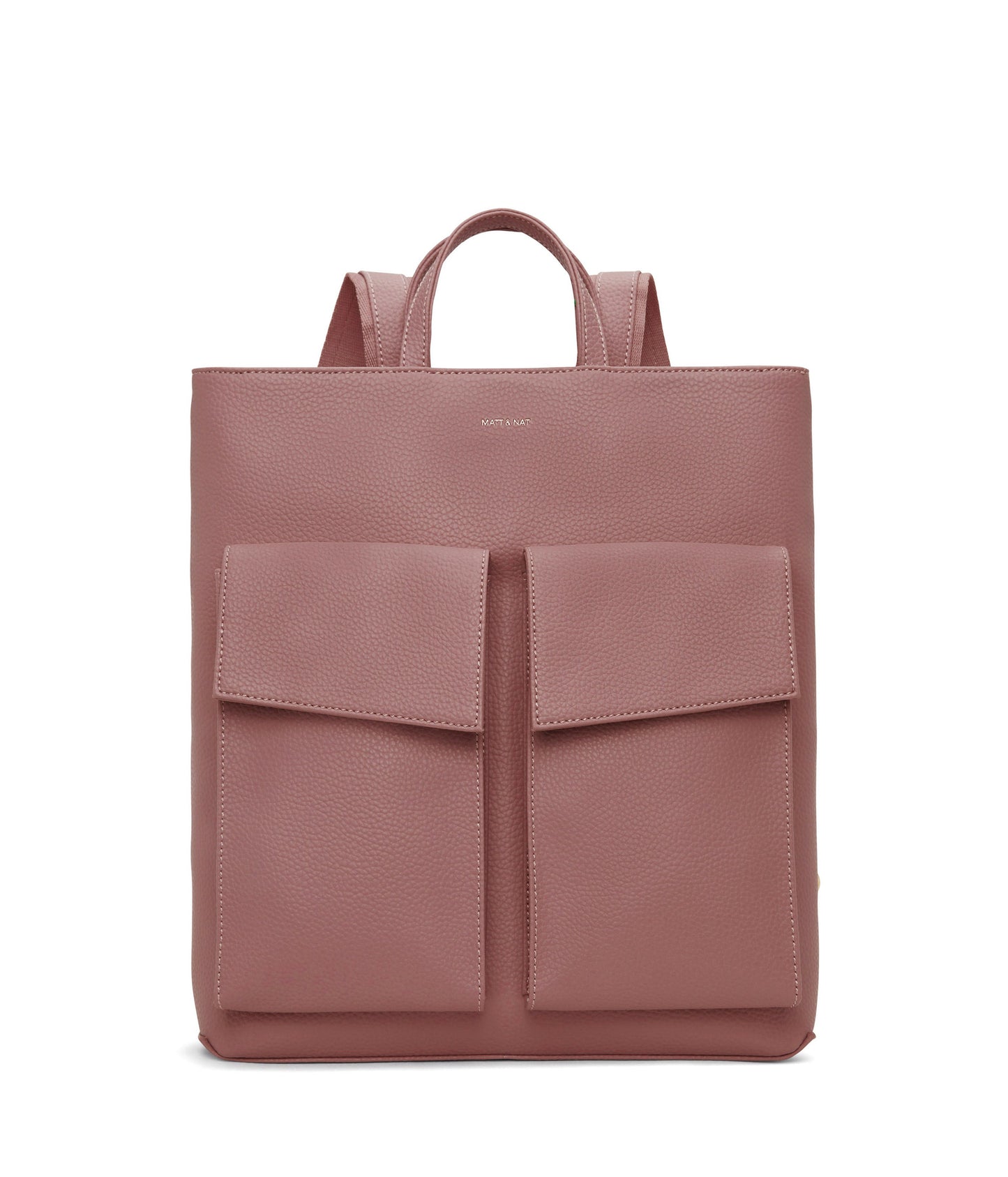 MYRON Vegan Backpack - Purity | Color: Pink - variant::rose