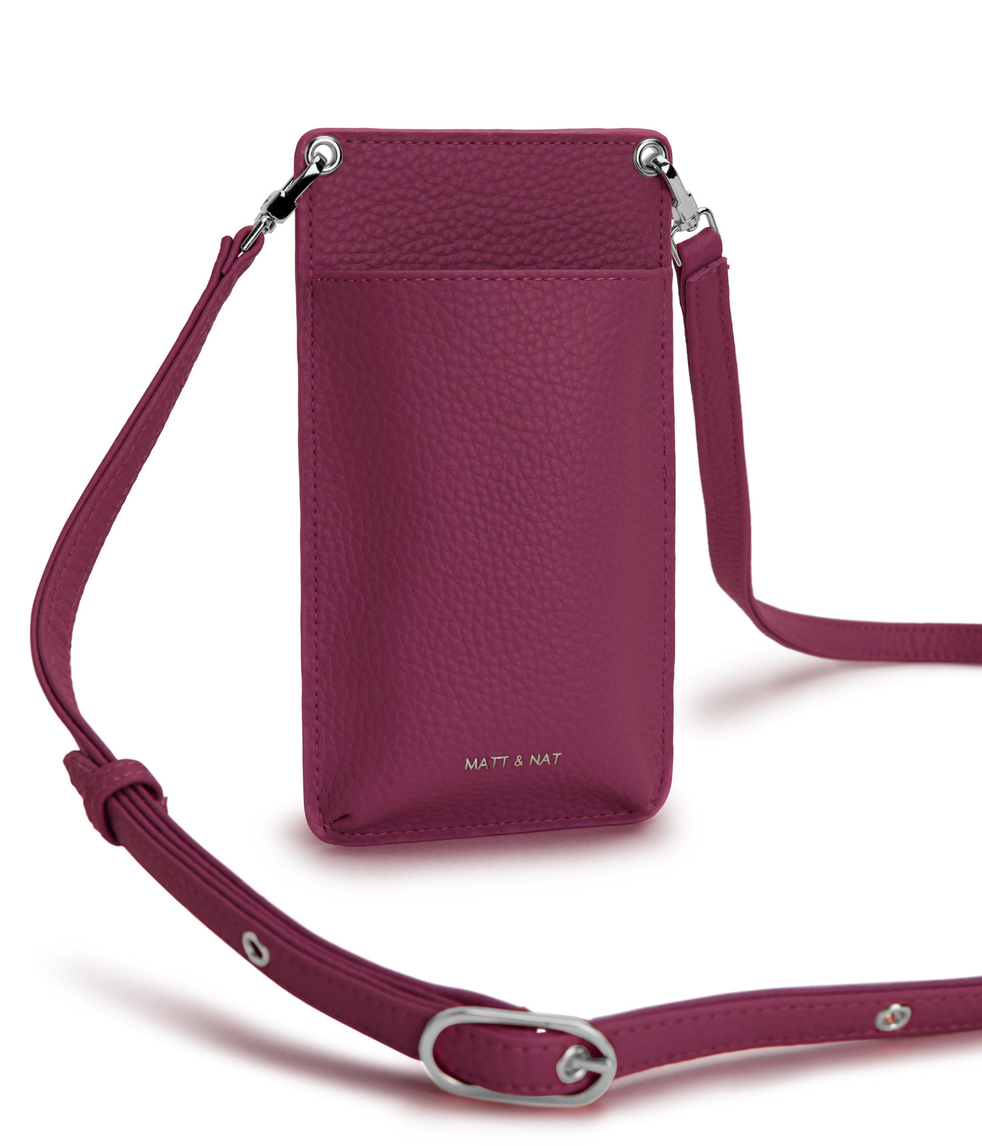 CUE Vegan Crossbody Phone Bag - Purity | Color: Pink - variant::tarte