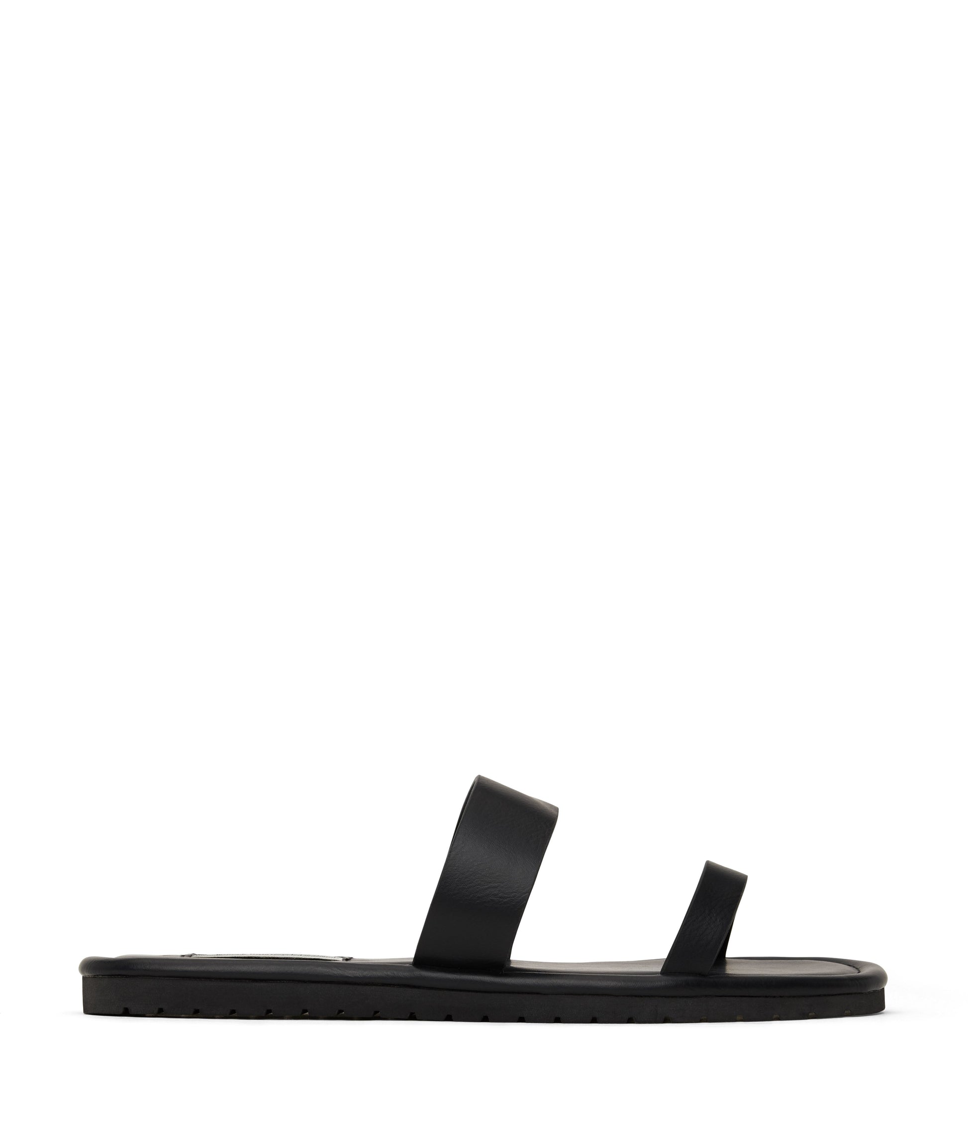 PIPPA Women's Vegan Strap Sandals | Color: Black - variant::black