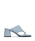 KITT Women's Vegan Block Heel Sandals | Color: Blue - variant::breeze
