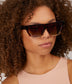 MYATT Leopard Retro Square Sunglasses | Color: Leopard - variant::leopard