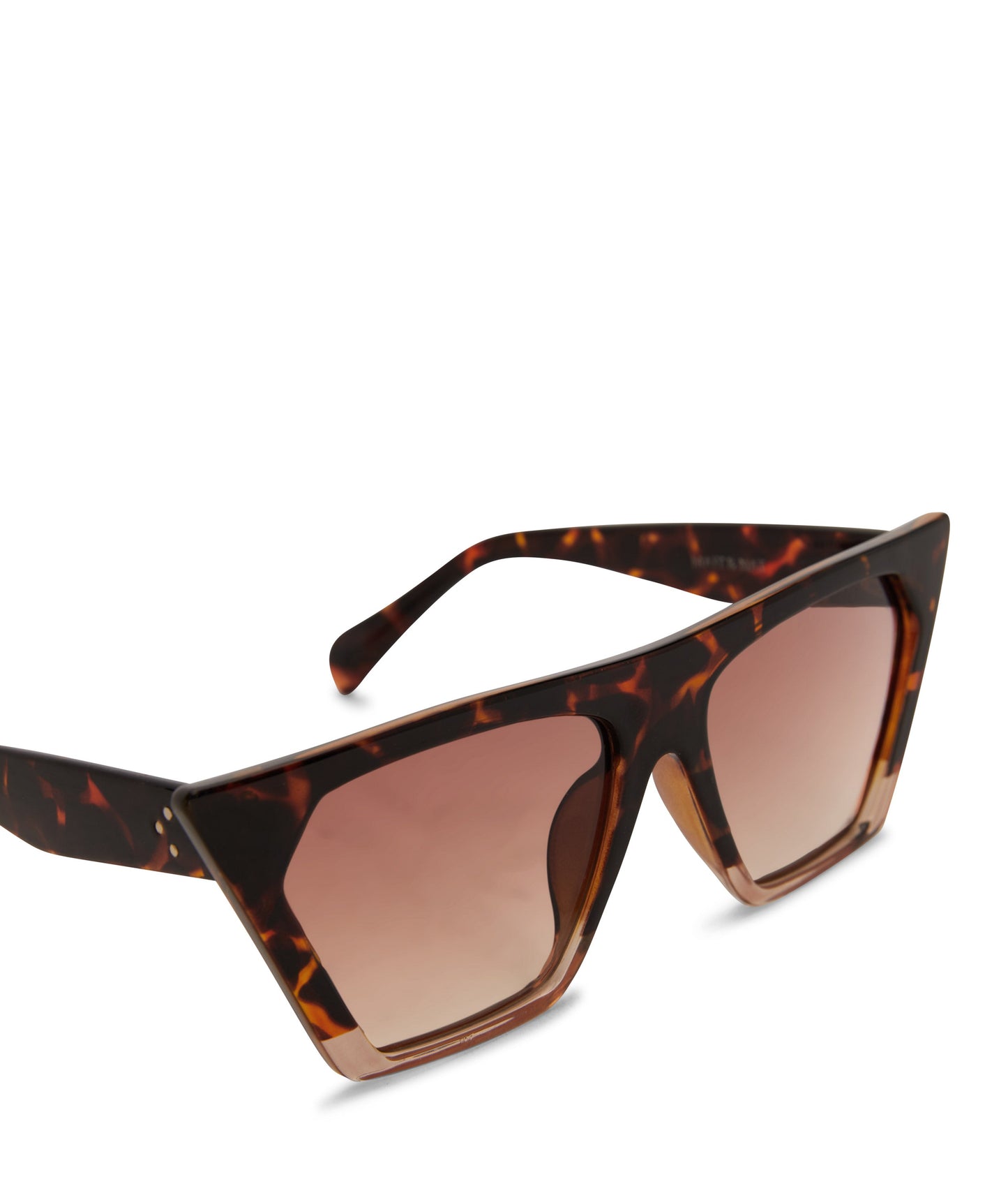 MYATT Leopard Retro Square Sunglasses | Color: Leopard - variant::leopard