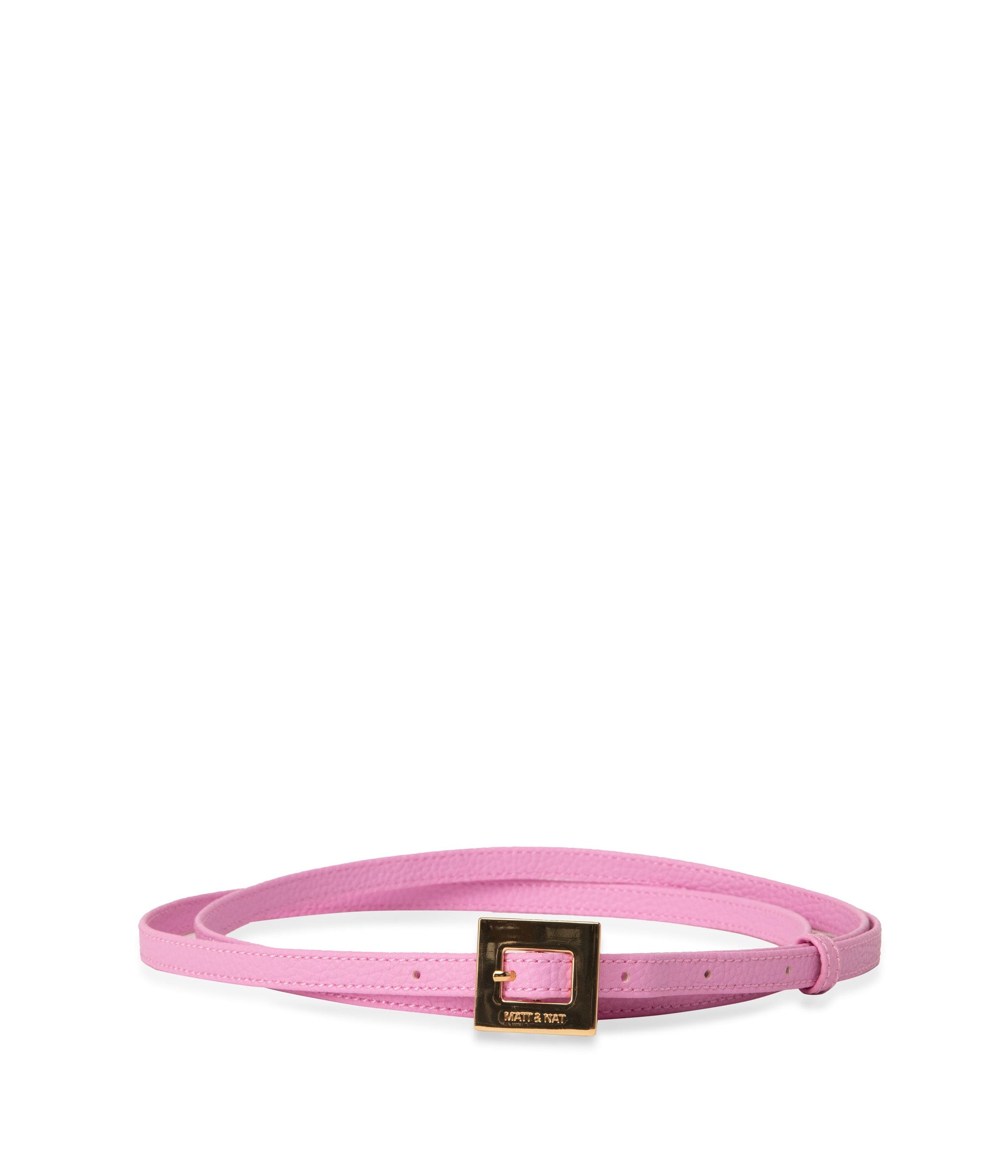 PATH Vegan Leather Waist Belt | Color: Pink - variant::flora