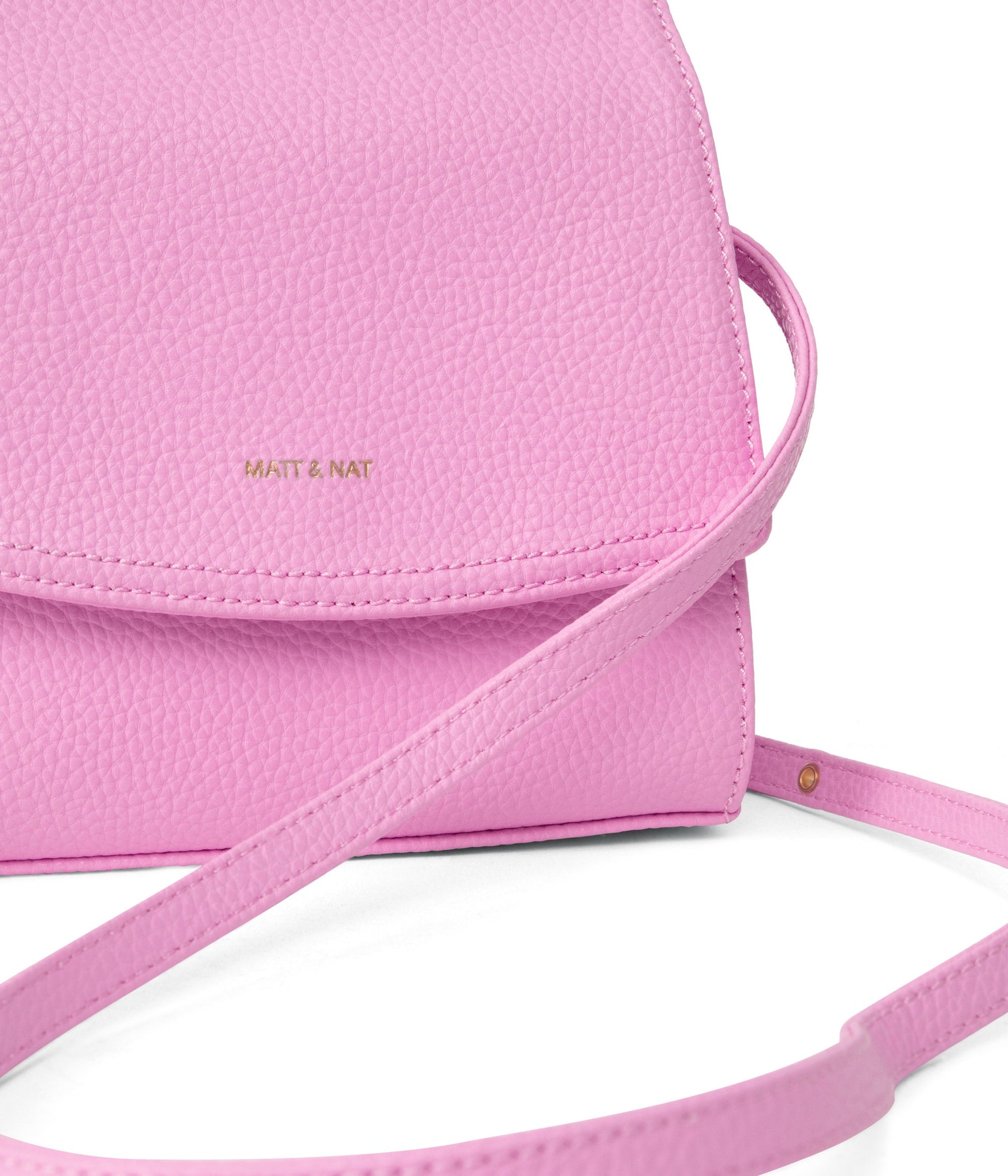 ERIKA Vegan Crossbody Bag - Purity | Color: Pink - variant::flora