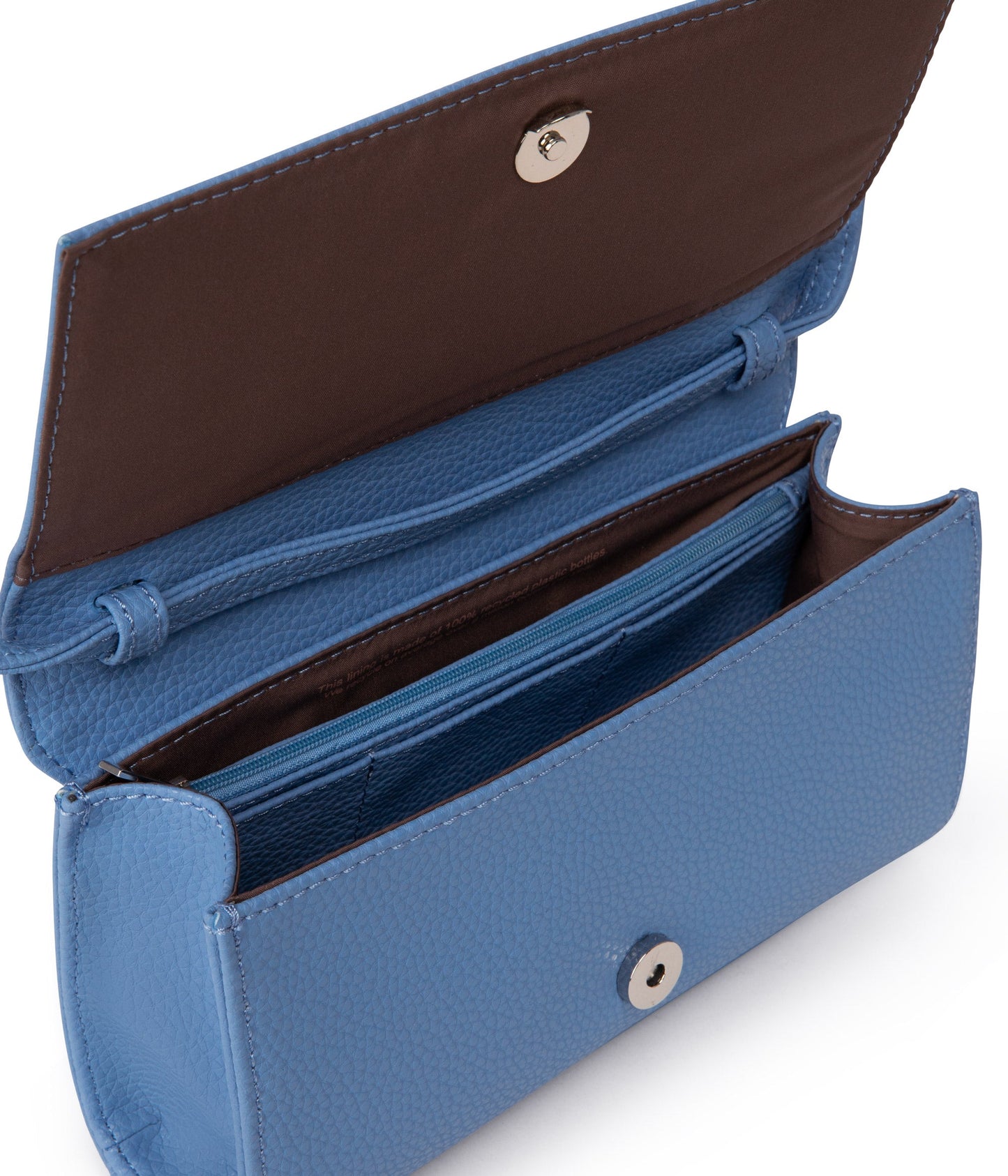 EMI Vegan Crossbody Bag - Purity | Color: Blue - variant::coast