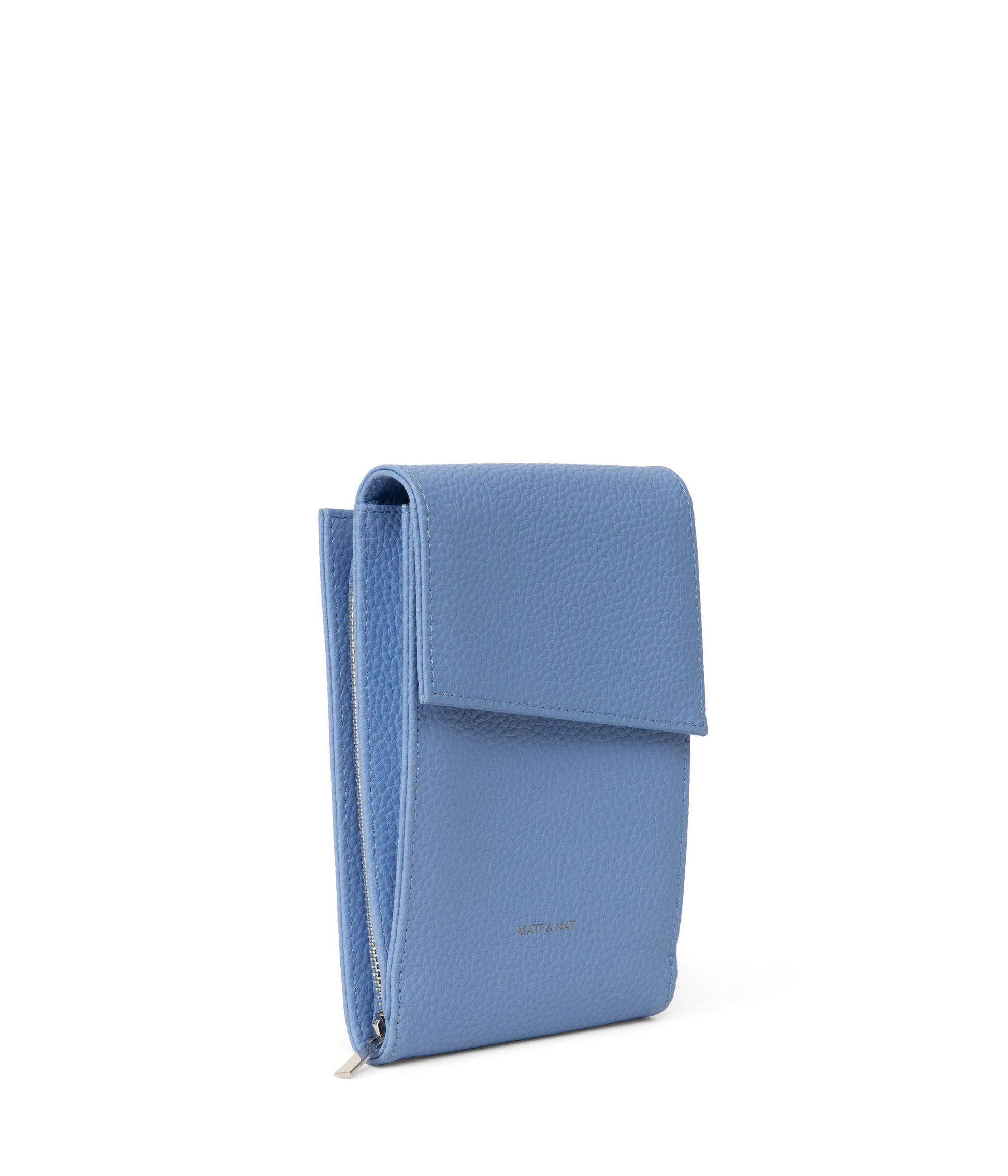 MET Vegan Crossbody Wallet - Purity | Color: Blue - variant::coast