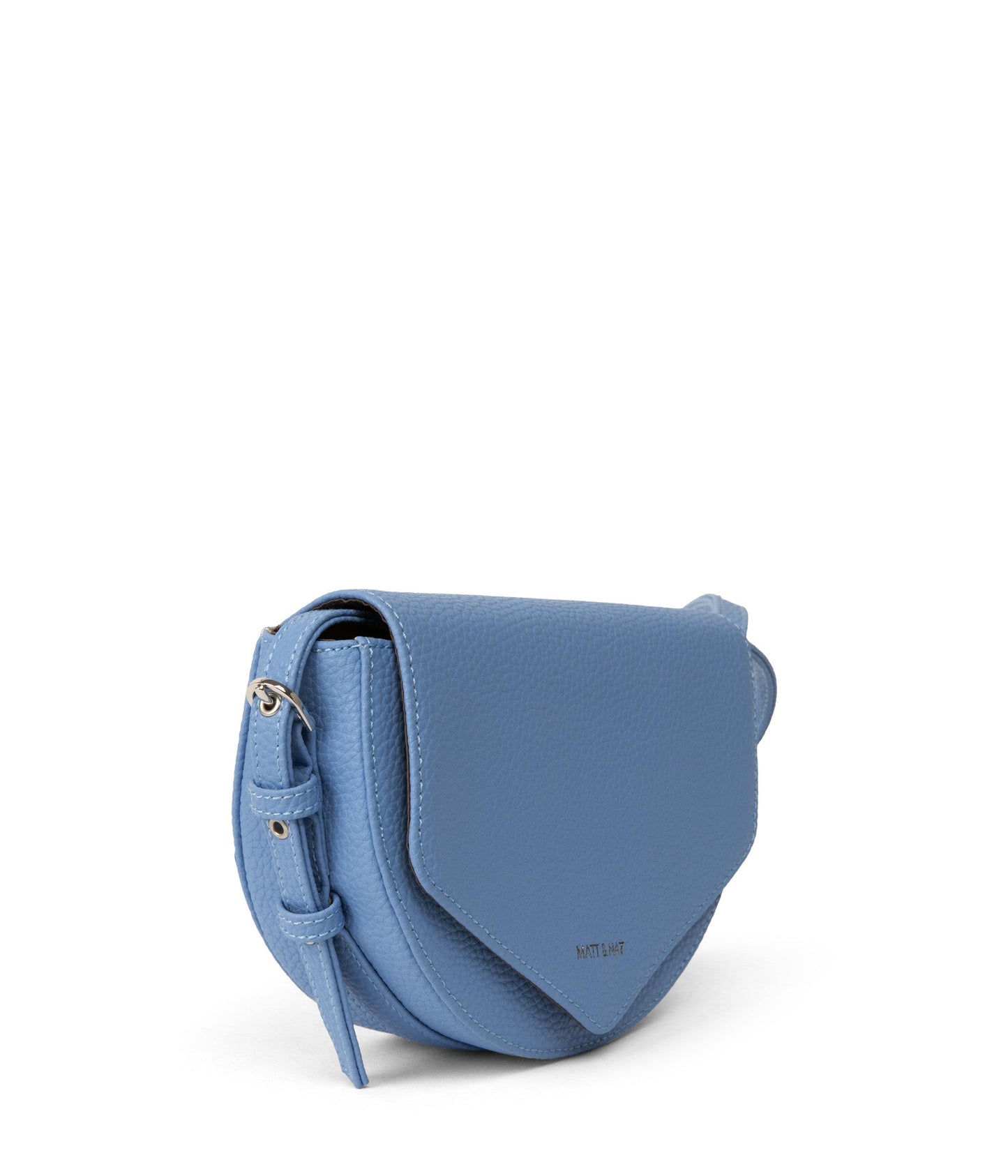 TWILL Vegan Saddle Bag - Purity | Color: Blue - variant::coast