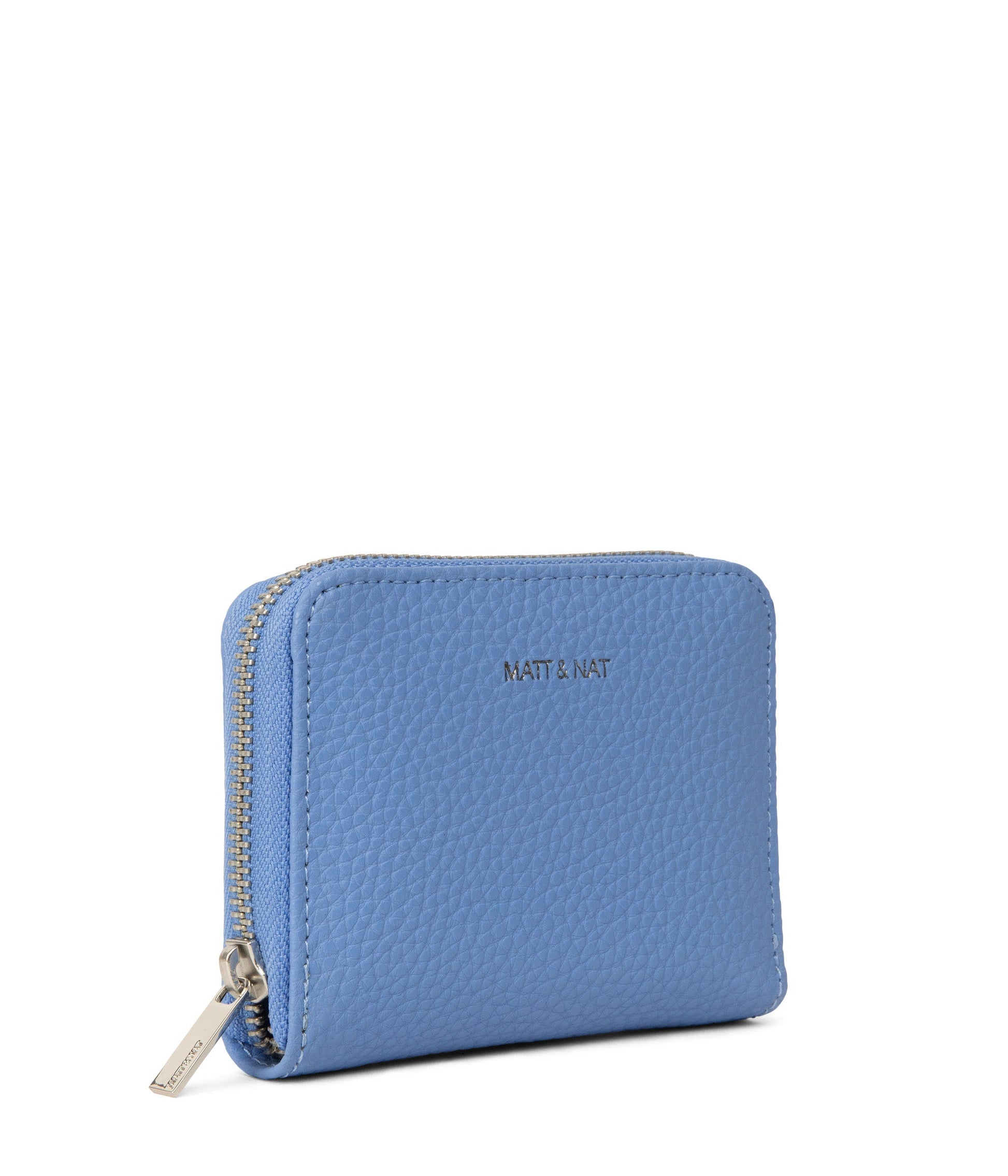RUE Small Vegan Zip Wallet - Purity | Color: Blue - variant::coast