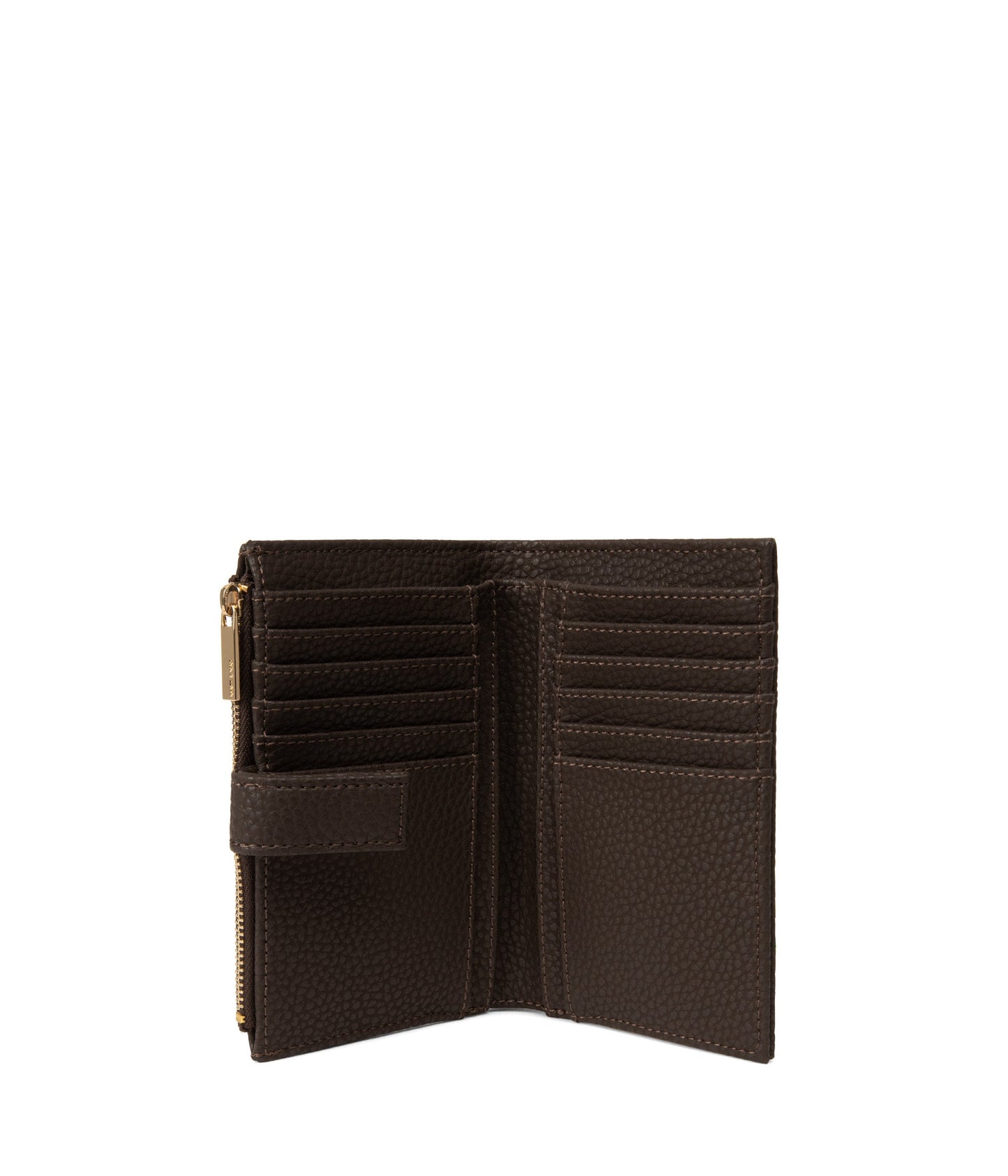 MOTIVSM Small Vegan Wallet - Purity | Color: Brown - variant::truffle