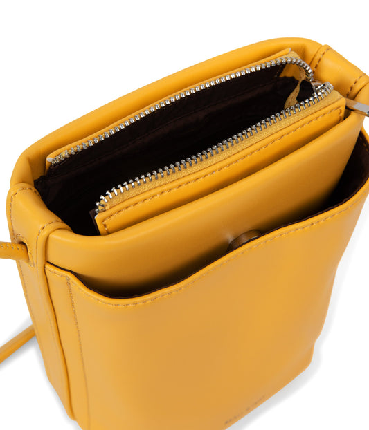 MILLE Vegan Crossbody Bag - Sol | Color: Yellow - variant::citrine