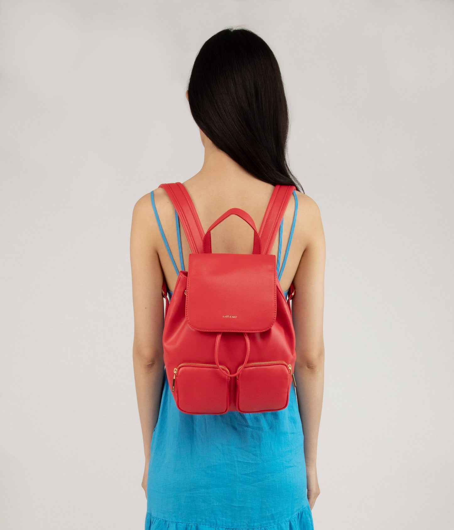 TATUM Vegan Backpack - Sol | Color: Yellow - variant::citrine