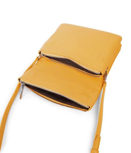 HILEY Vegan Crossbody Bag - Sol | Color: Yellow - variant::citrine