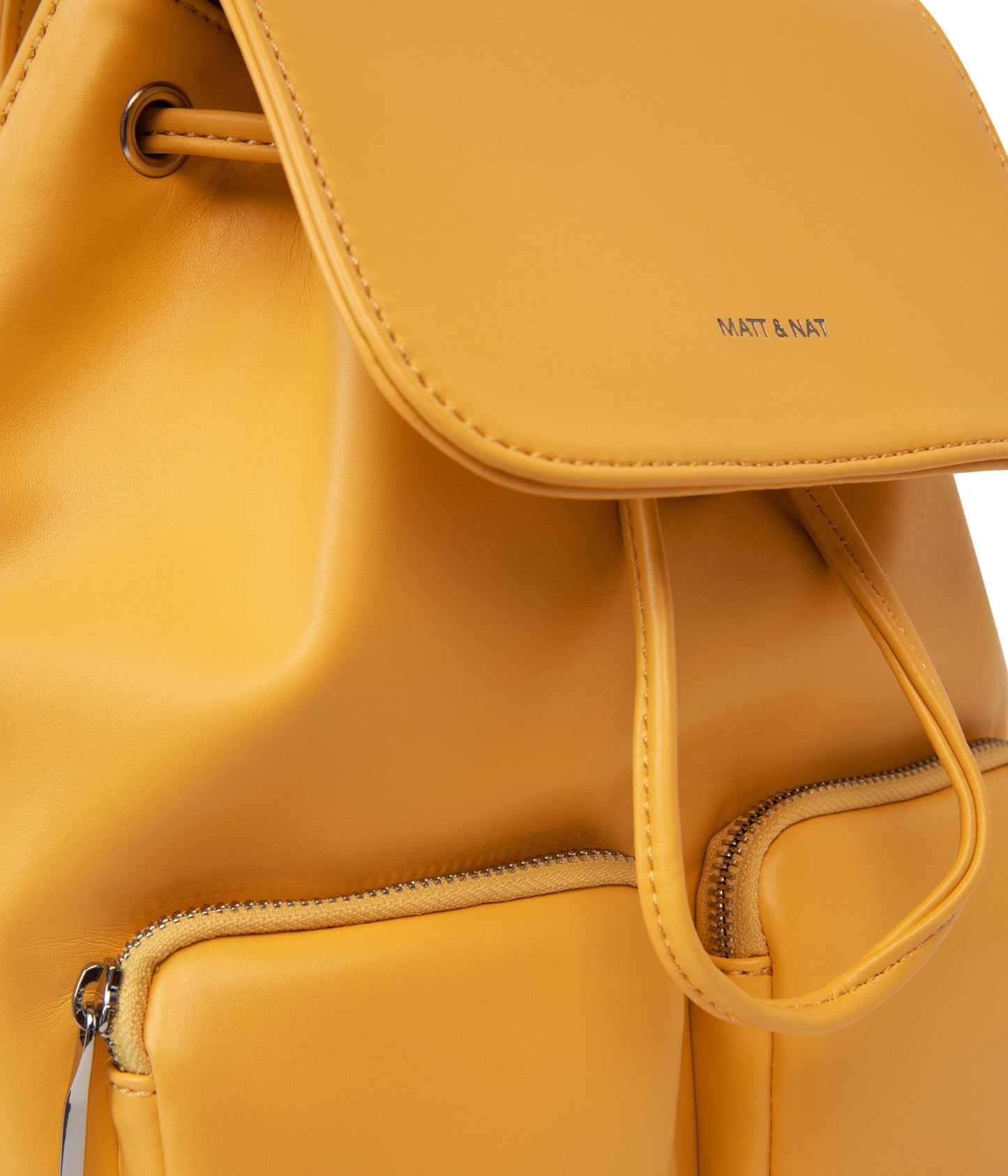 TATUM Vegan Backpack - Sol | Color: Yellow - variant::citrine