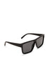 MAEVE Retro Squared Sunglasses | Color: Black - variant::black