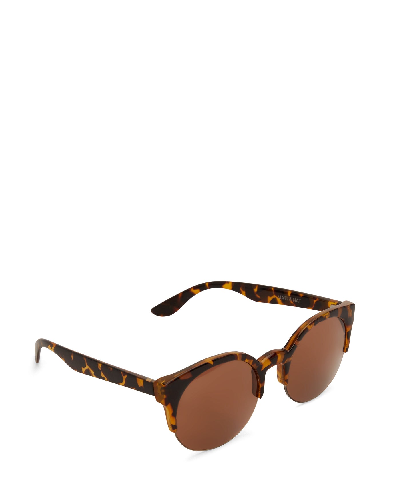OVERT Clubmaster Sunglasses | Color: Brown - variant::brown