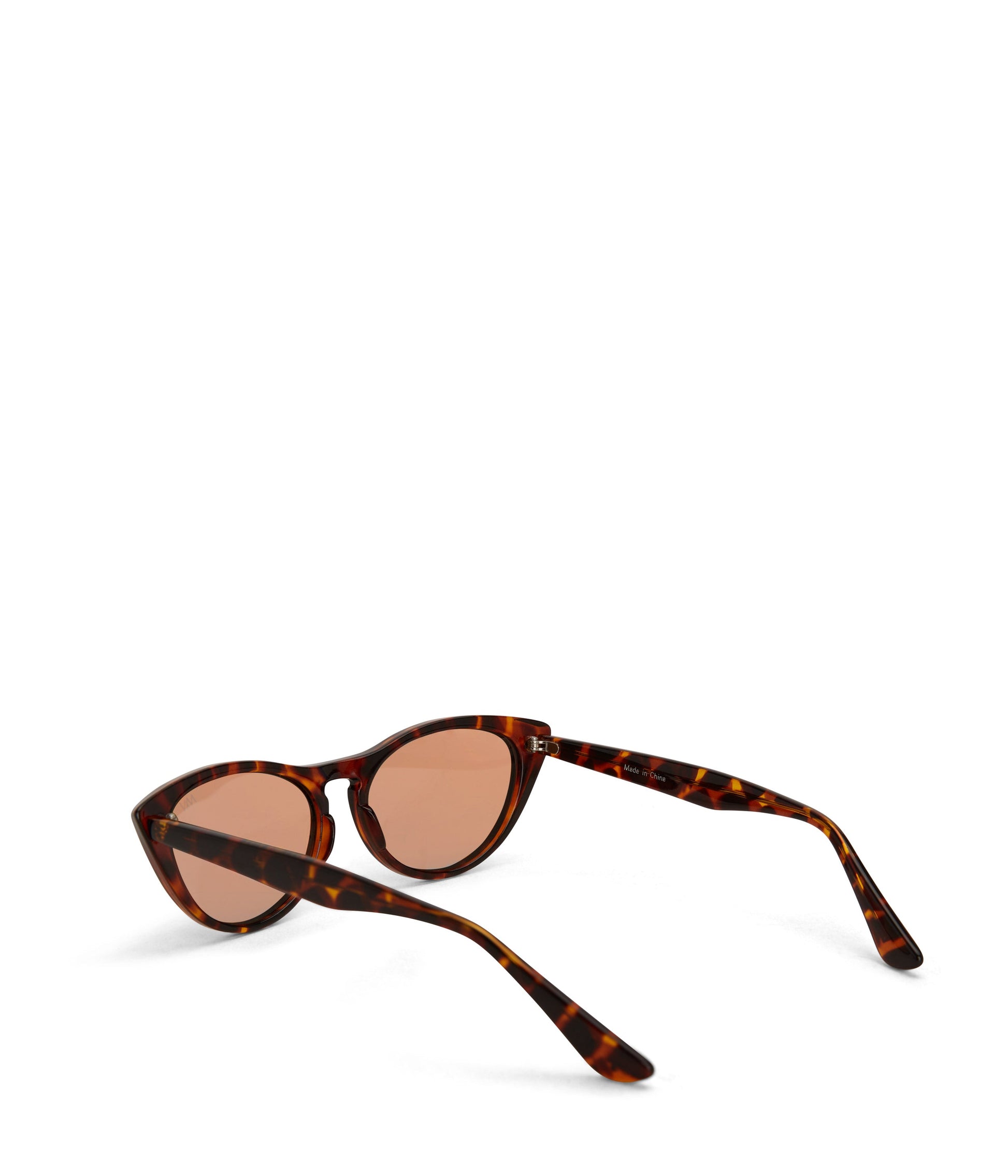 AMARA Brown Cat-Eye Sunglasses | Color: Brown - variant::brown