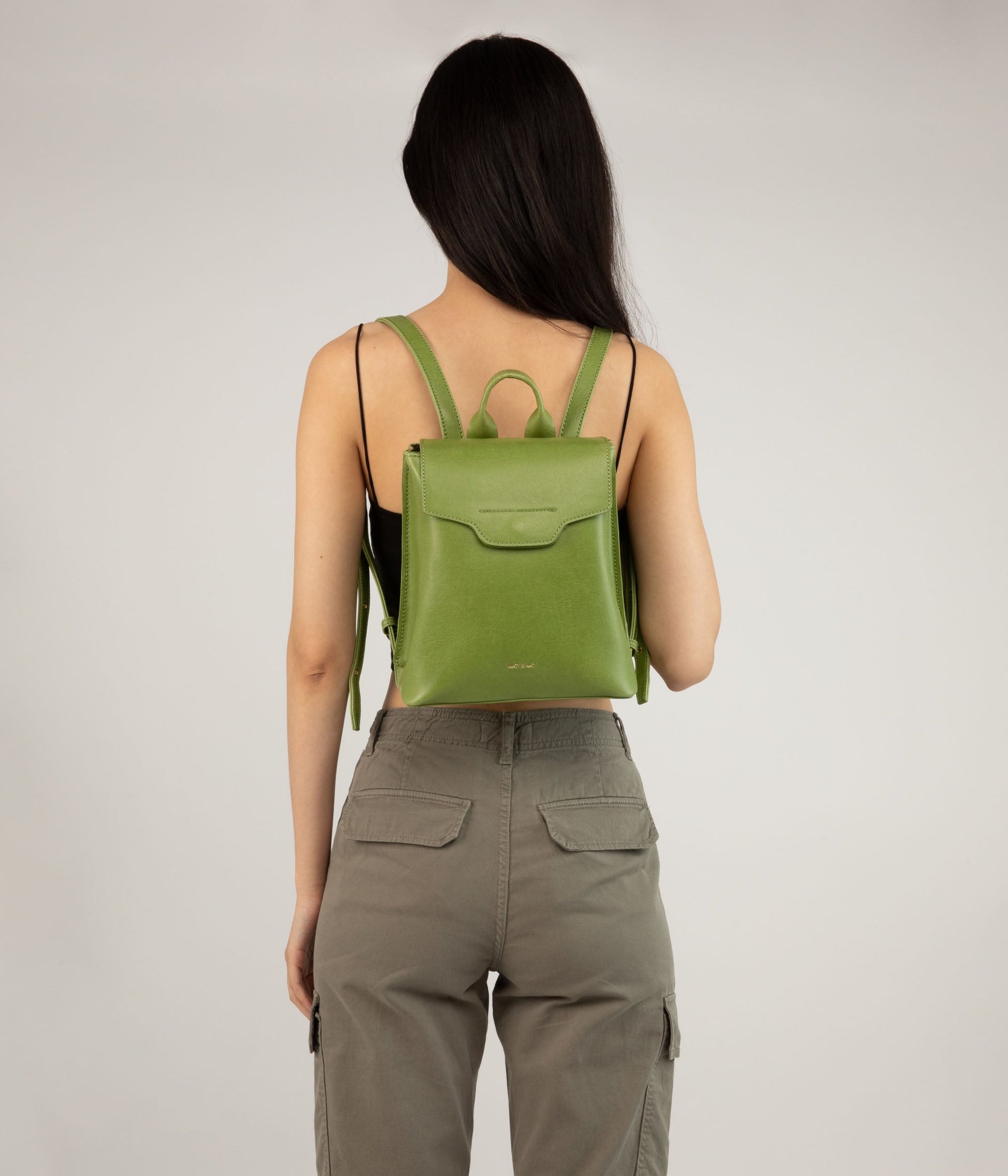 CHELLE Small Vegan Backpack - Vintage | Color: Pink - variant::smoothie