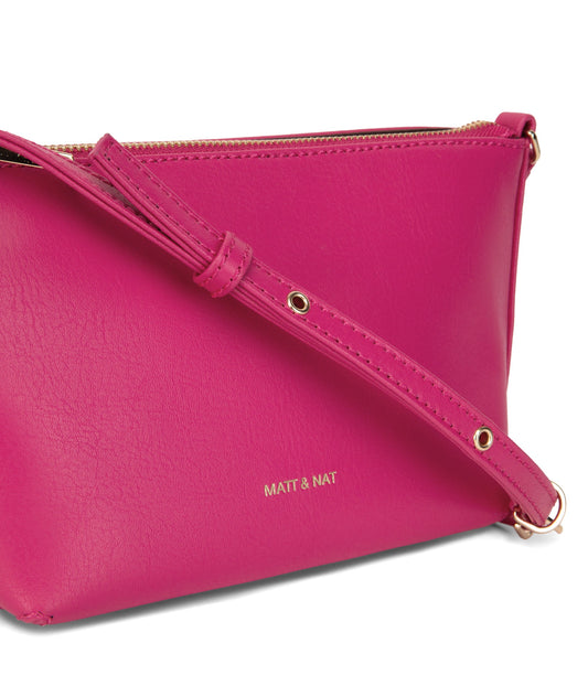 MACY Vegan Crossbody Bag - Arbor | Color: Pink - variant::dragonfruit