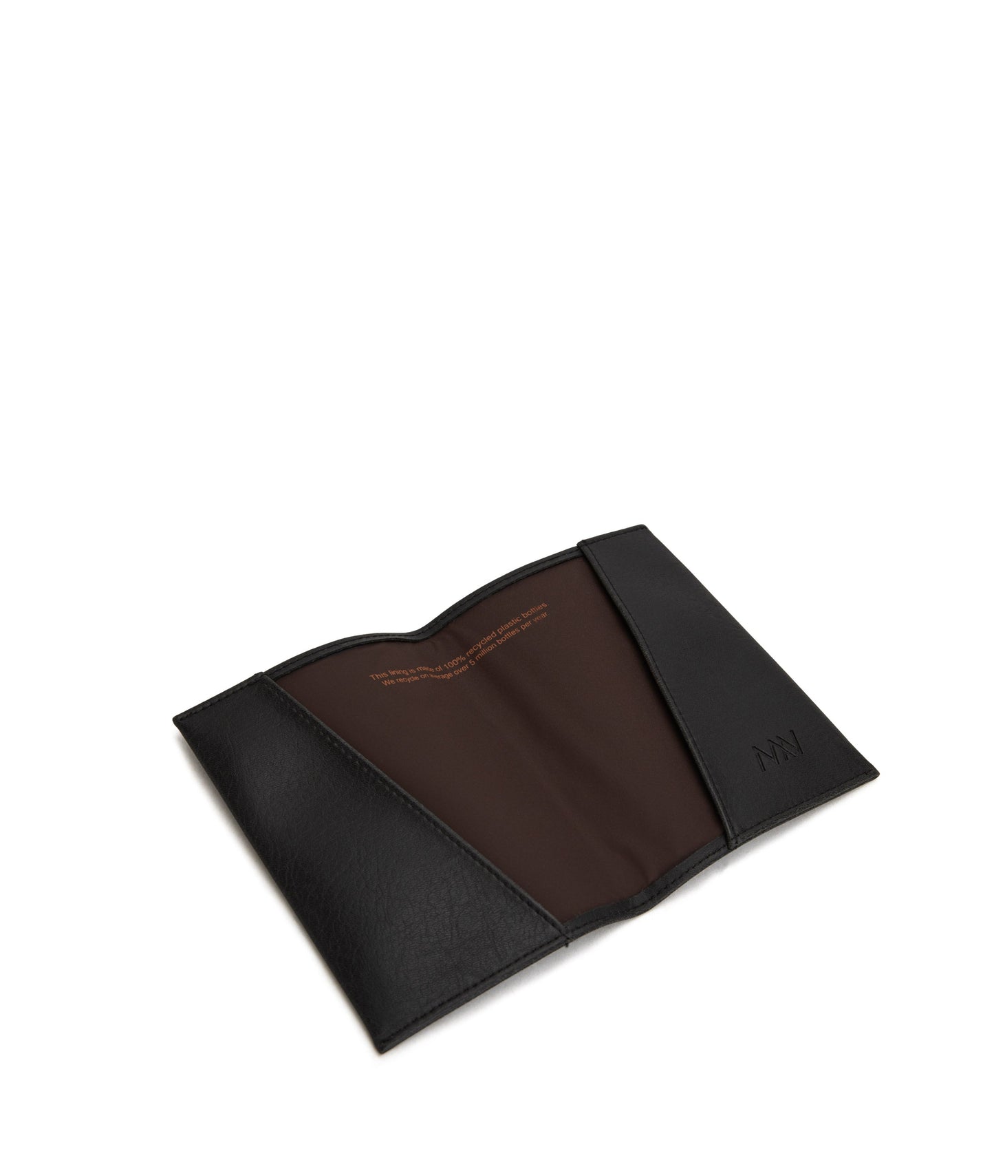 VOYAGE Vegan Passport Holder - Arbor | Color: Black - variant::black