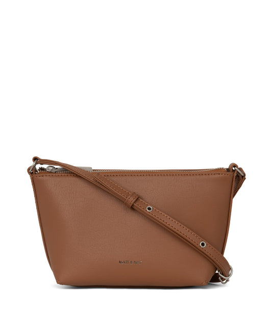 MACY Vegan Crossbody Bag - Arbor | Color: Brown - variant::pecan