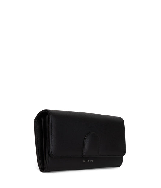 MELLOW Vegan Wallet - Arbor | Color: Black - variant::black