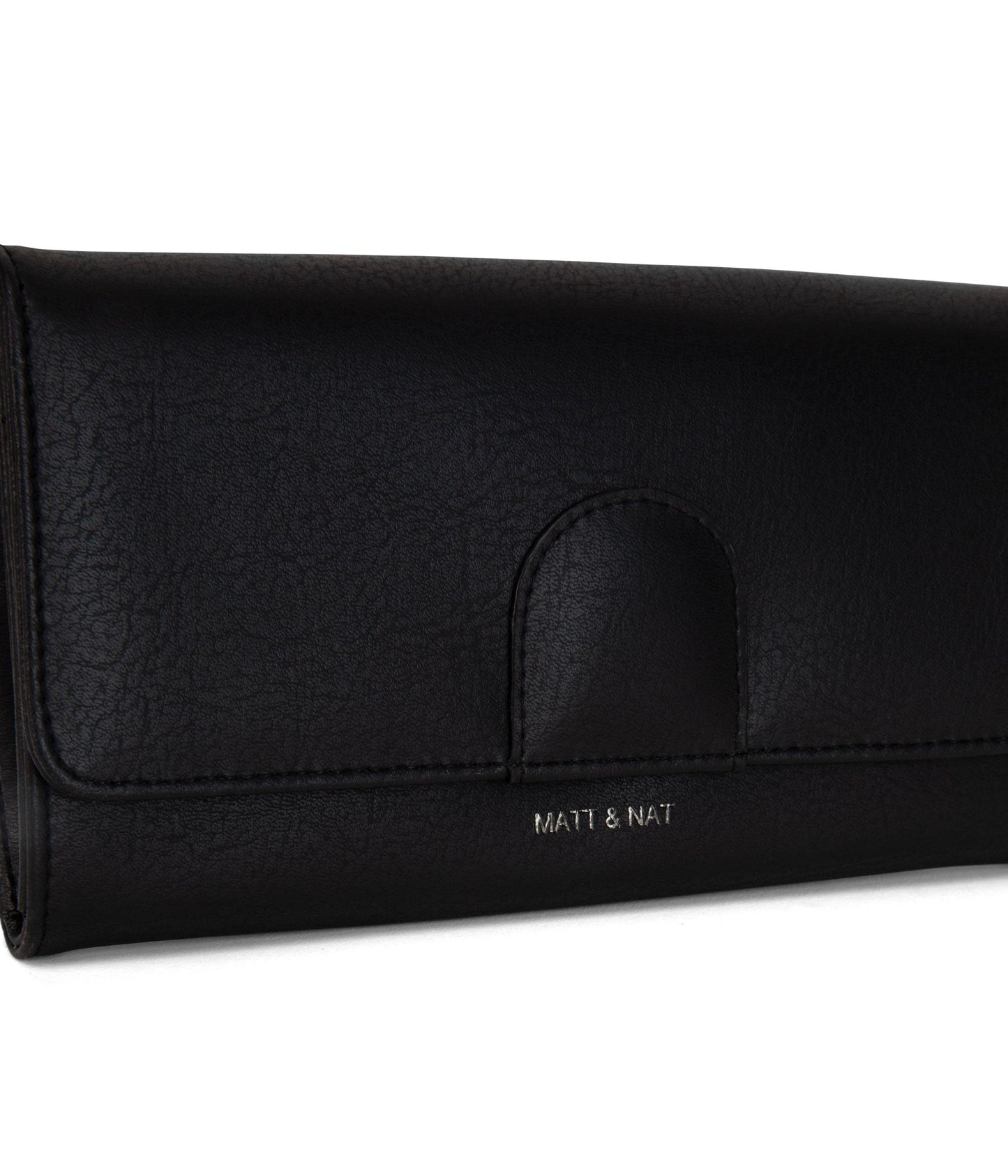 MELLOW Vegan Wallet - Arbor | Color: Black - variant::black