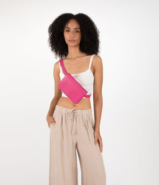 NINO Vegan Belt Bag - Arbor | Color: Pink - variant::dragonfruit