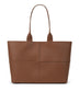 TRISTAN Vegan Tote Bag - Arbor | Color: Brown - variant::pecan