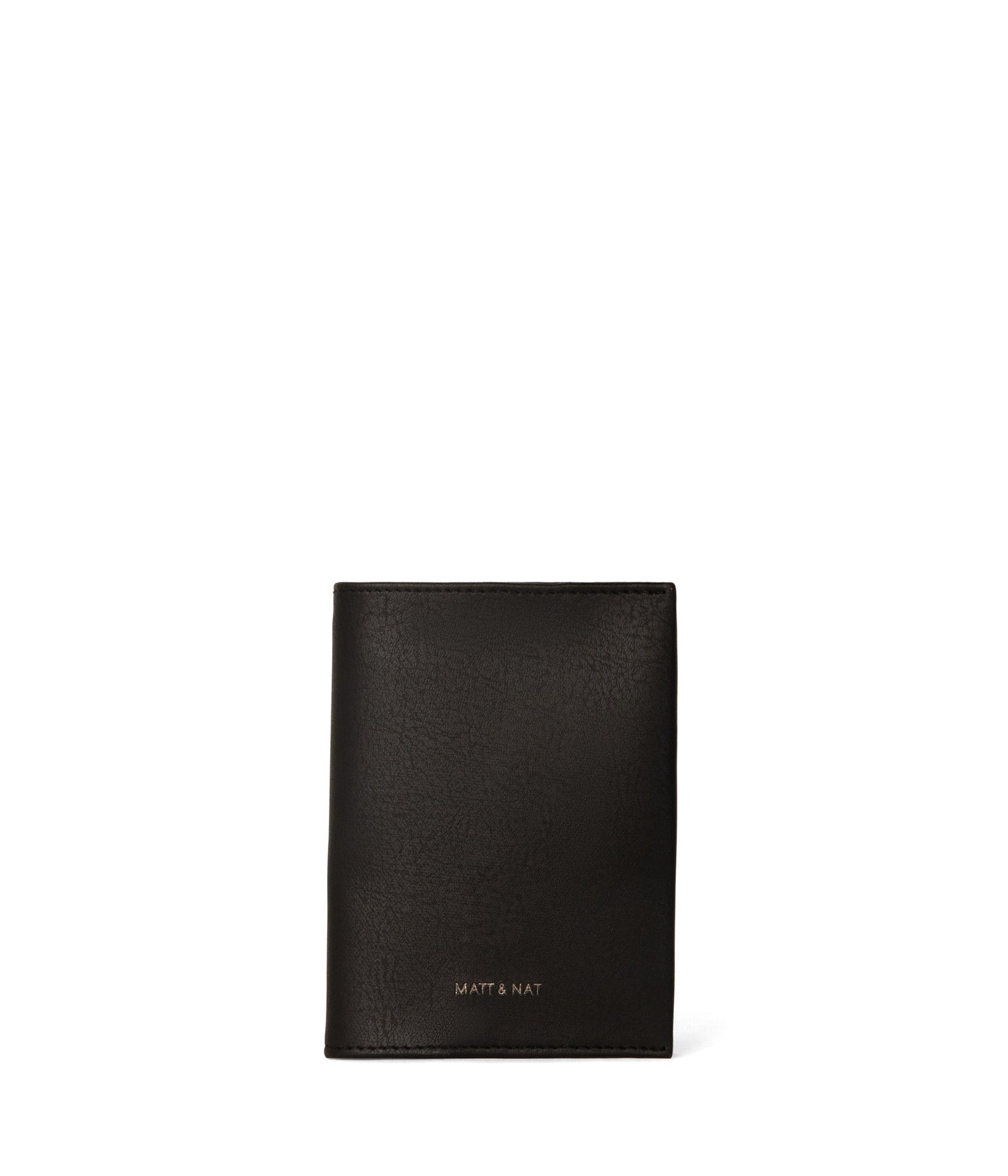 VOYAGE Vegan Passport Holder - Arbor | Color: Black - variant::black