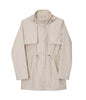 ALEXIS Women’s Rain Jacket | Color: White - variant::nude