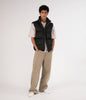 RHETT Men's Vegan Puffer Vest | Color: Black - variant::black
