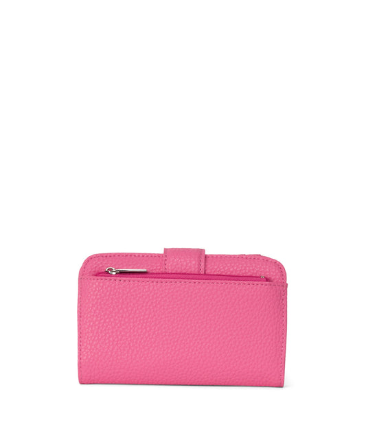 FLOATSM Small Vegan Wallet - Purity | Color: Pink - variant::rosebud
