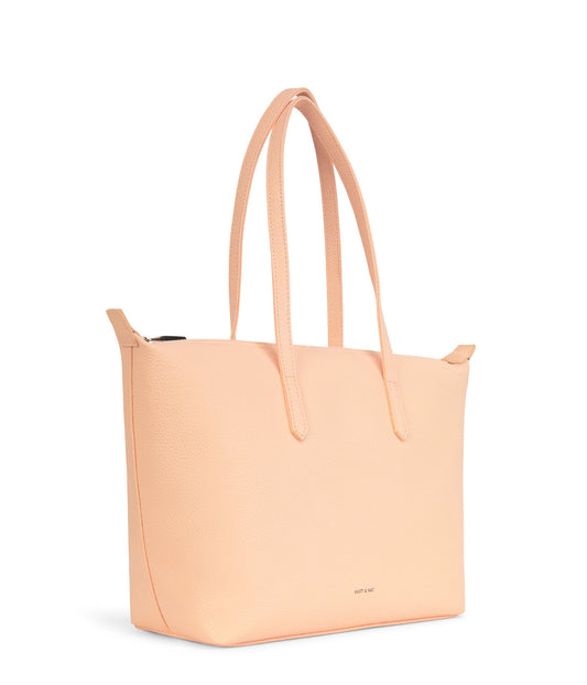 ABBI Vegan Tote Bag - Purity | Color: Pink - variant::doll
