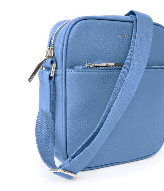 COENMINI Small Vegan Crossbody Bag - Purity | Color: Blue - variant::coast