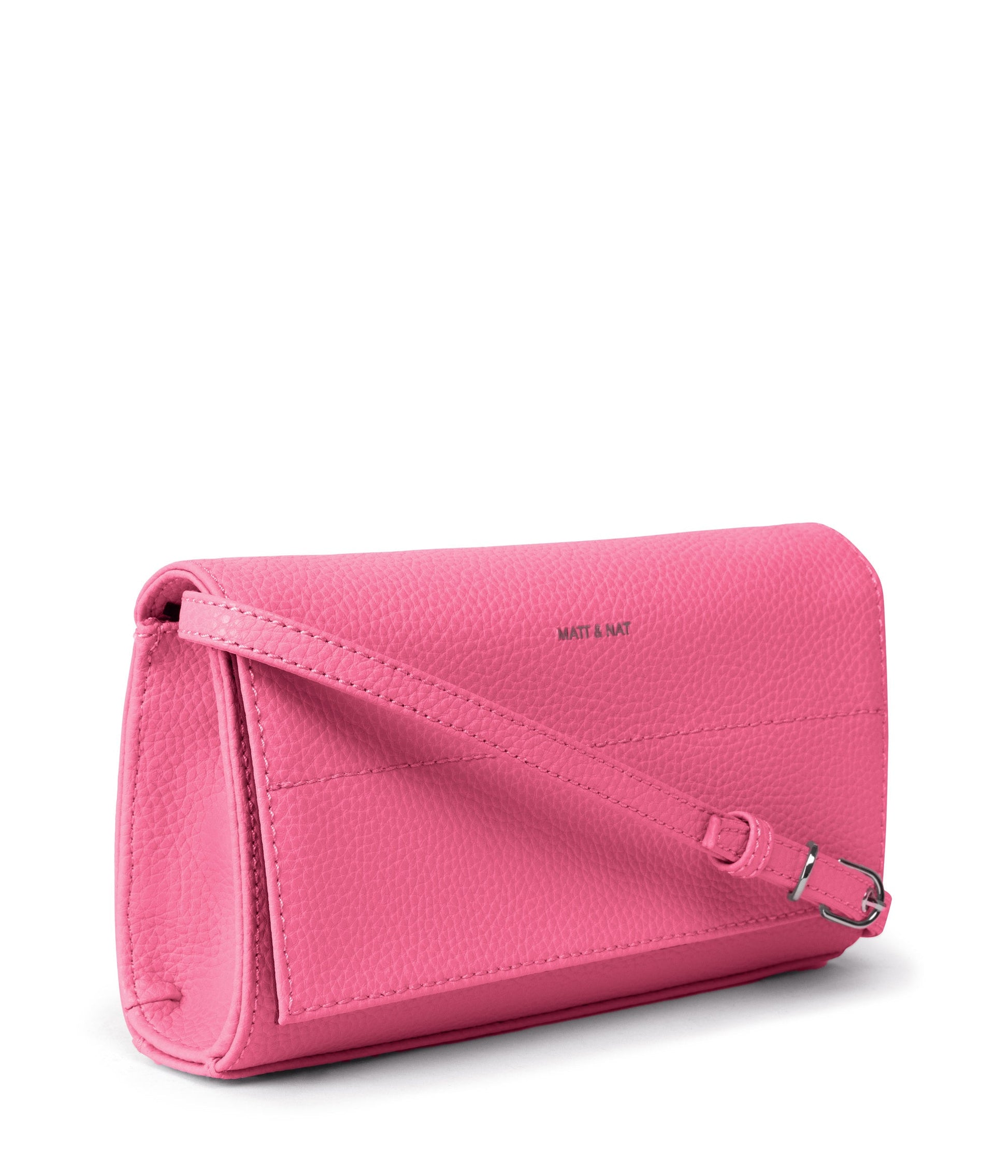 EMI Vegan Crossbody Bag - Purity | Color: Pink - variant::rosebud