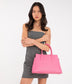 NEVADA Vegan Satchel - Purity | Color: Brown - variant::truffle