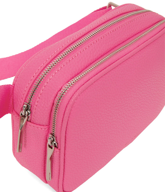 VEDI Vegan Belt Bag - Purity | Color: Pink - variant::rosebud
